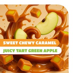 Caramel Cubes Candy – 2 Pound Pack (150 Count) – Green Apple Filling – Indivi…