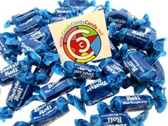 Tootsie Roll Blue Raspberry Fruit Chews Half Pound 8oz Candy