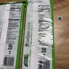 Dentyne Pure Mint Melon Sugar Free Gum 5 Packs of 3 Pack 15 PACKS TTL 10NOV2025