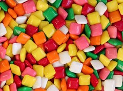 Bayside Candy Chiclets – Chewing Gum – Gumball 1 Count (Pack of 1), Assorted