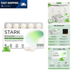 Remineralizing Gum with Nano Hydroxyapatite and Xylitol. Sugar Free, Aspartame F