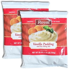 Royal Vanilla Pudding & Pie Filling Instant No Bake Mix Value Pack | 28 Ounce