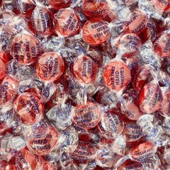 Sugar Free Fiery Cinnamon Hard Candy Discs -1 lb Bag Individually Wrapped Red
