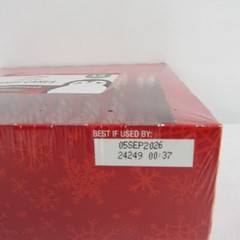 Peppermint Candy Canes Pack of 12 Red & White Meijer Holiday Christmas Sept 2026