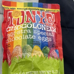 Tony’s Chocolonely Egg-stra Special Chocolate Eggs 14 Mini Eggs