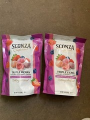 New 2 X 18 oz Sconza Confections Triple Berry Yogurt Flavored Creme exp 6/03/27