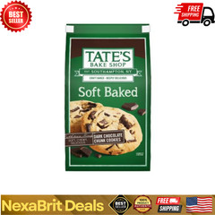Tate’s Bake Shop Soft Baked Cookies, Dark Chocolate Chunk, 8 oz