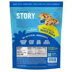 Cooper Street Blueberry Lemon Cookies 18 oz Nut Free, Dairy Free, Non-GMO
