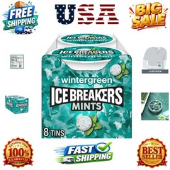 Wintergreen Sugar Free Mints Tins, 1.5 oz 8 Count