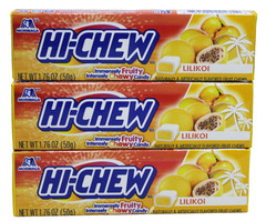 x15 Hi-Chew Lilikoi Chewy Fruit Candy & ABC Store Aloha Hawaii Bag Exp 6/20/26