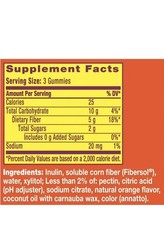 Metamucil Fiber Gummies 150 Count No Sugar Added Digestive Health Orange Flavor