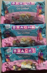 New Brach’s Conversation Hearts Go Global 3pk, 8.5oz each BB Date 7/18/2027