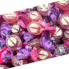 Bonelle Italian Berry Jelly Candy, Dye Free Candy, 1 Lb Bag | Strawberry, Raspbe