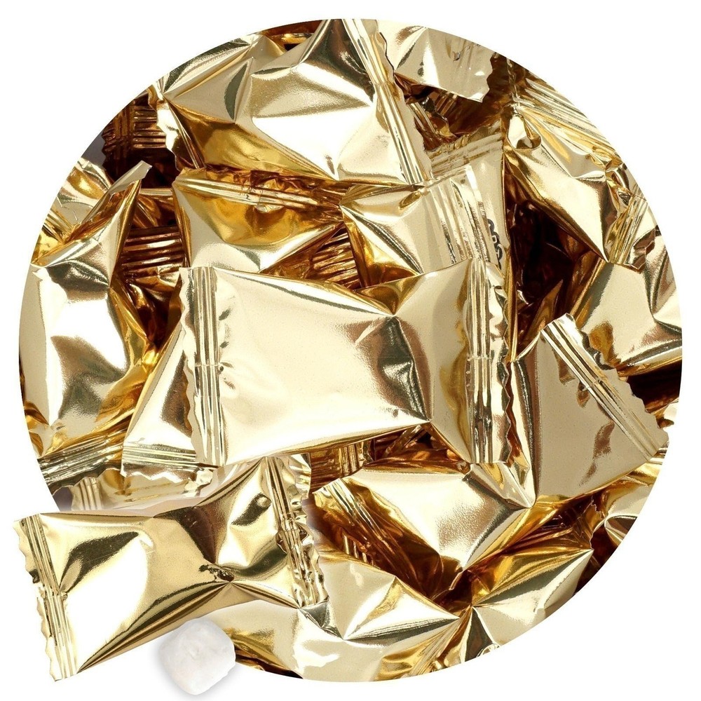 Gold Buttermints, 13 Ounce Bulk Bag, After Dinner Mints, Approximately 90…
