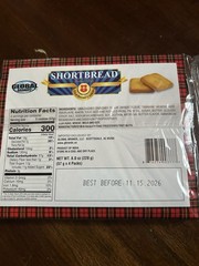 12 Packs Global Brands Scottish Style SHORTBREAD Cookies- 24 oz Total