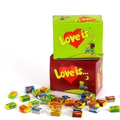 Chewing Bubble Gum – Assorted 4 to 5 Flavors – 100pcs Box