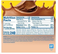 Carnation Breakfast Essentials Ready to Drink with Fiber, Rich Milk Chocolate, 8