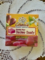 Prickly Pear Candy Cactus Cheri’s Desert Harvest 4 Count Jelly 3 oz 84G Treats