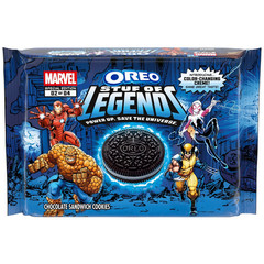 MARVEL OREO Stuf of Legend Chocolate Sandwich Cookies, Special Edition, 10.68 oz