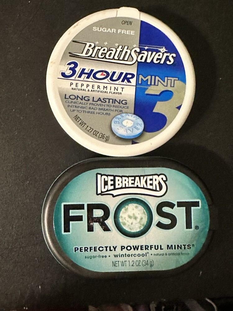 Ice Breakers Frost Mints Winter Cool Sugar Free 1.2oz. 1 Pack Discontinued New