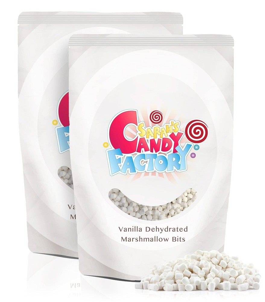 Vanilla Mini Dehydrated Marshmallow Bits, 2lb
