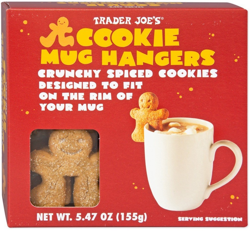 CASE OF 18 Trader Joe’s Cookie Mug Hangers 5.47 oz Best by 7/31/26 TJ