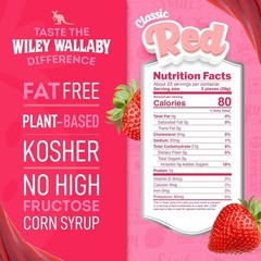 Strawberry Licorice 24 Ounce Classic Gourmet Soft & Chewy Australian Red Lico…