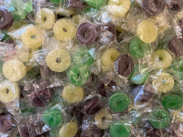 LifeSavers Life Savers WATERMELON/RASPBERRY/ PINEAPPLE Hard Candy- 1/2 POUND