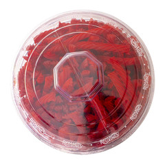 RED VINES Twists Original Red Licorice Bulk Candy Jar 5 lbs. free shipping