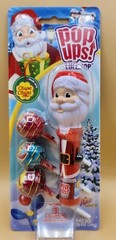 SANTA CLAUS Pop Ups! Lollipop Filled with Chupa Chups by Flix Candy, BRAND NEW