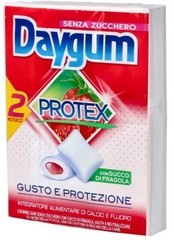 Chewing Gum Daygum Protex Gel Strawberry From 2 | 2,1 Oz /60 Gr