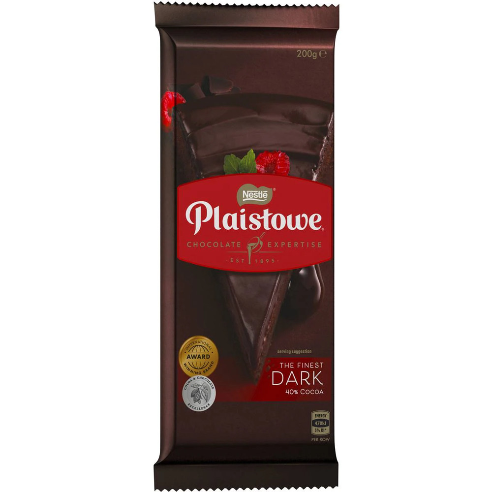 Nestle Plaistowe Milk Cooking Chocolate Block 200g