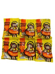(6) Bags Mary Jane with Real Molasses and Peanut Butter Candy, 3oz Per, BB 04/26