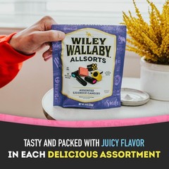 Wiley Wallaby 8 Ounce Allsorts Gourmet 8 (Pack of 1), All Sorts