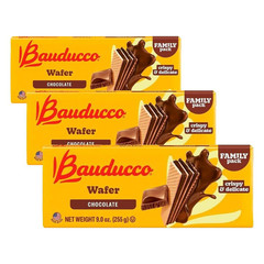 Wafer Cookies, Assorted, Chocolate, Vanilla, and Strawberry, 60 Oz (Pack of 12)