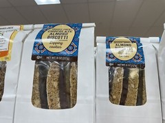2 Packs Trader Joe’s Chocolate Almond Biscotti Dipping Cookies 8 oz Each Pack