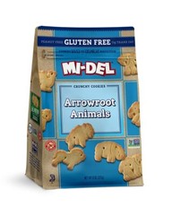 Mi-Del Gluten Free Arrowroot Animals Crunchy Cookies Box 8 Oz