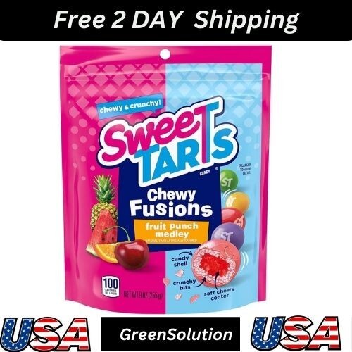 Chewy Fusions Candy Fruit Punch Medley Ounce