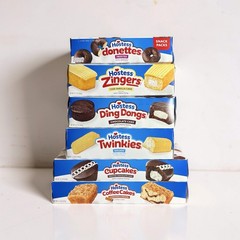 Hostess Snack Cake Lovers Variety Pack 54 Count, Twinkies, Cupcakes, Ding Dongs,