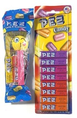 2 Lot – 1 Emoji Kissy Wink Face PEZ Dispenser & 1 Pez Candy Refill 8 Pack🎁