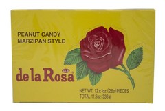 De La Rosa Mazapan 12 pcs + 2 Chocolate Pockets Mexican Candy BB.13/2025