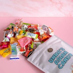 Asian Candy Mystery Gift Box, 60 Count Variety Pack of Japanese and Korean Treat