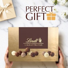 Lindt Gourmet Chocolate Truffles Gift Box – 14.7 oz Indulgence for All Occasions