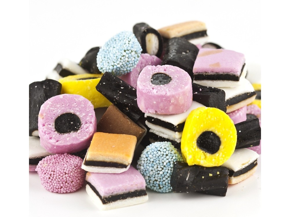 Gustaf’s 2 OR 5 lb Bag Black LICORICE ALL SORTS Bulk Candy Allsorts