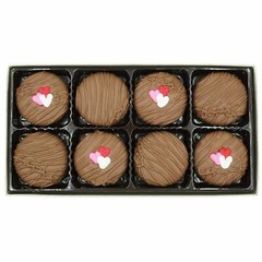 Philadelphia Candies Love Valentine’s Day Heart Gift Milk Chocolate OREO Cookies