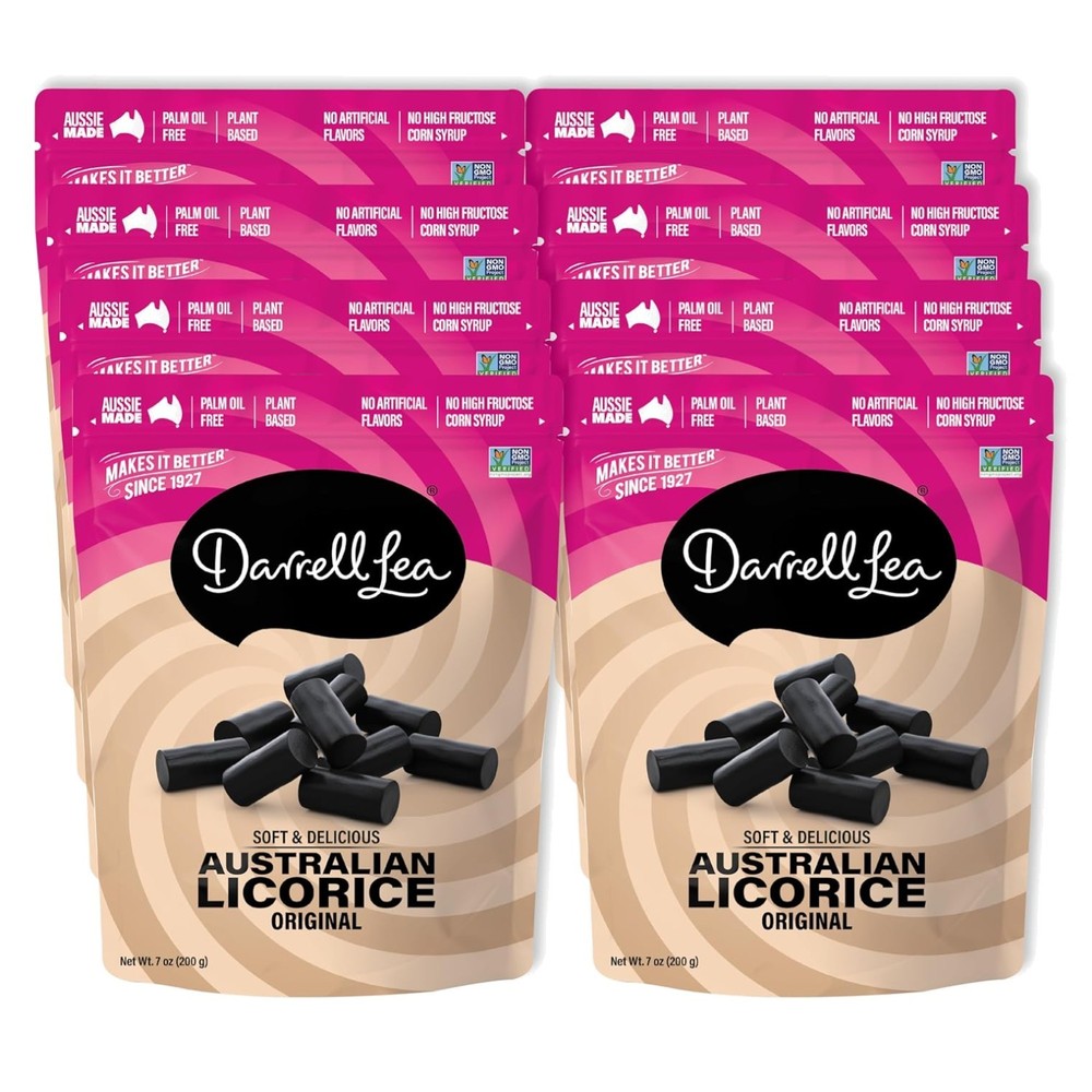 Australian Licorice No Palm Oil 8-Pack