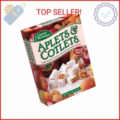 Liberty Orchards, Aplets & Cotlets Value Pack – Vegan, Fruit & Nut Chewy Candy –