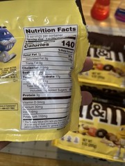 2 x Bags M&M’s Banana Nut 9oz Sharing Size Bags – Limited Edition 3/2027 VHTF