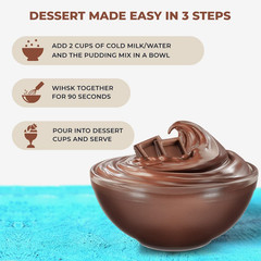 Chocolate & Vanilla Instant Pudding Mix – All Natural Pudding Mix by Garden