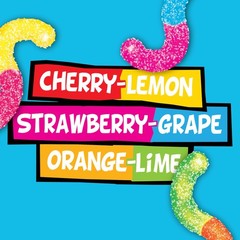 Trolli Sour Brite Crawlers Candy, 7.2 Ounce (Pack of 1), Lime,Orange